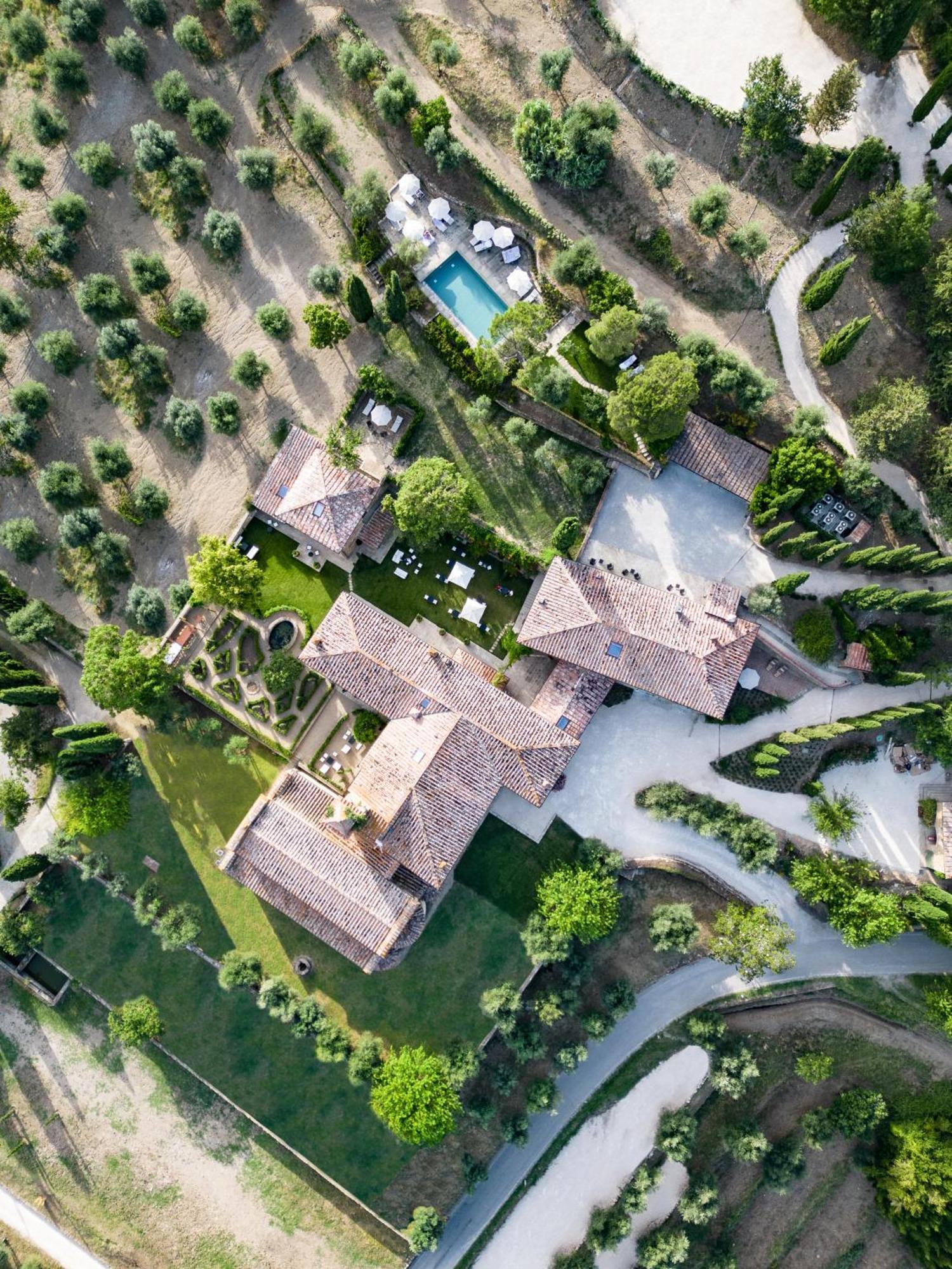Pieve Aldina Relais & Chateaux Radda in Chianti Ngoại thất bức ảnh
